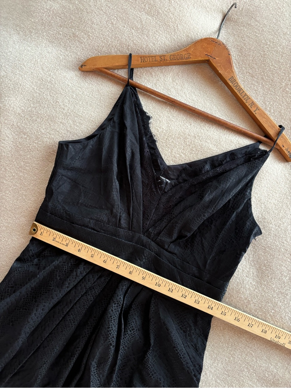 Vintage Silk Cocktail Dress - Picture 8 of 9